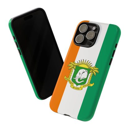 Ivory Coast Flag Tough Phone Case – Côte d&