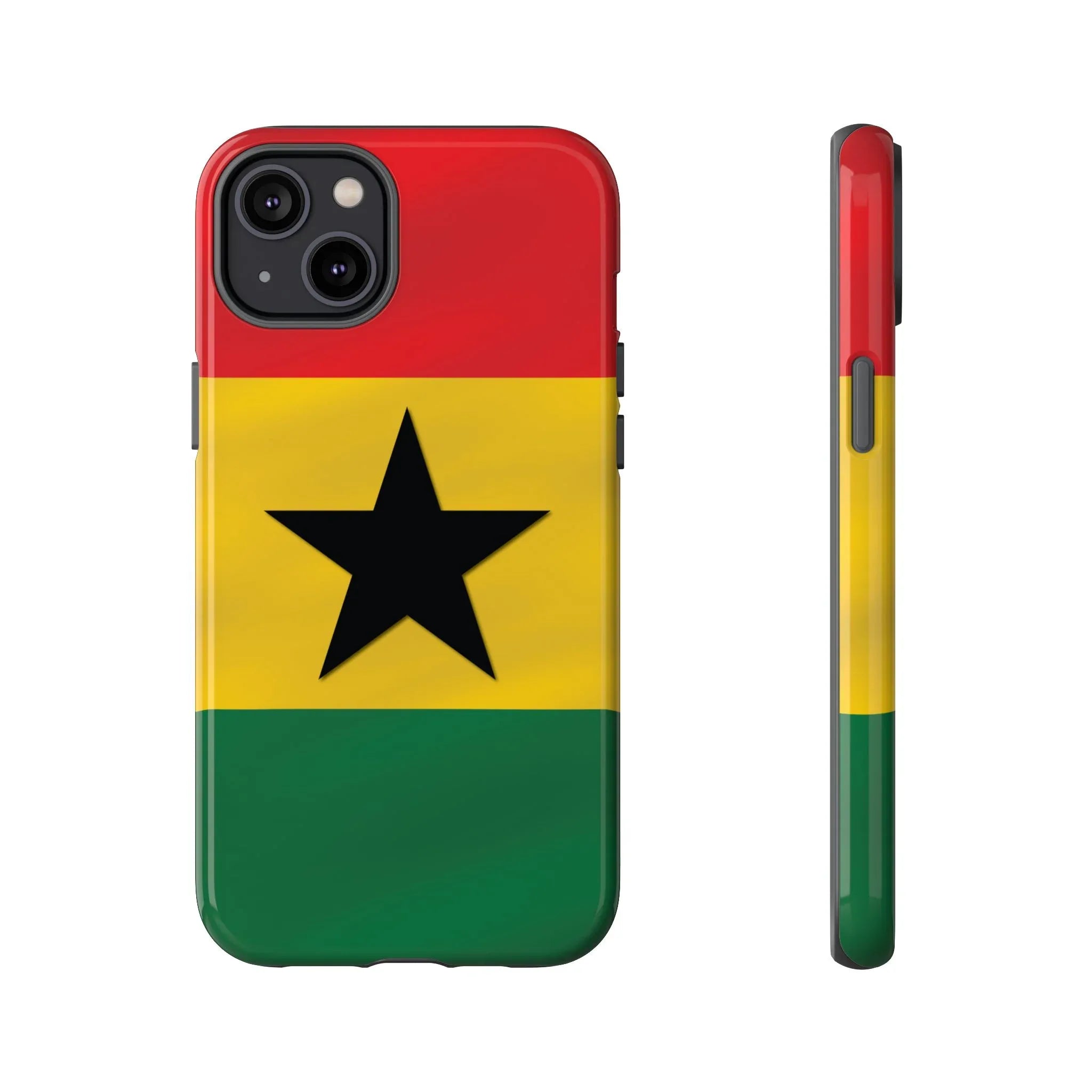 Ghana Colors Rugged Phone Cover - DiwaKi
