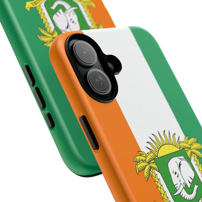 Ivory Coast Flag Tough Phone Case – Côte d&