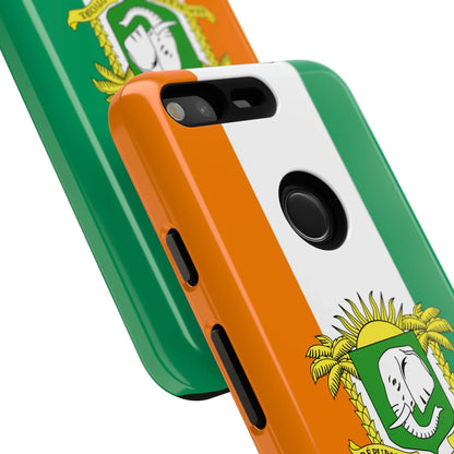 Ivory Coast Flag Tough Phone Case – Côte d&