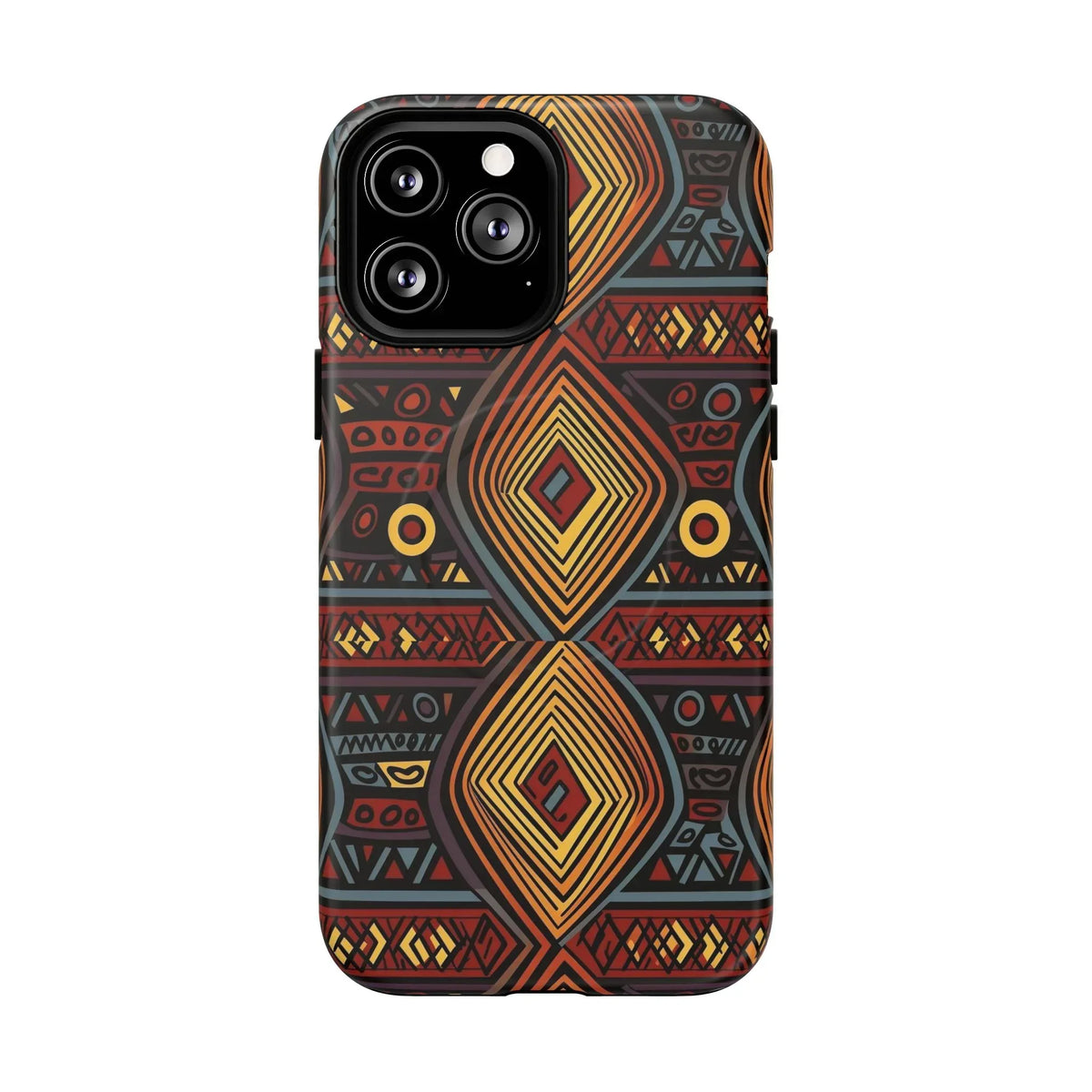 Tribal Geometric Tough Magnetic Phone Case - DiwaKi
