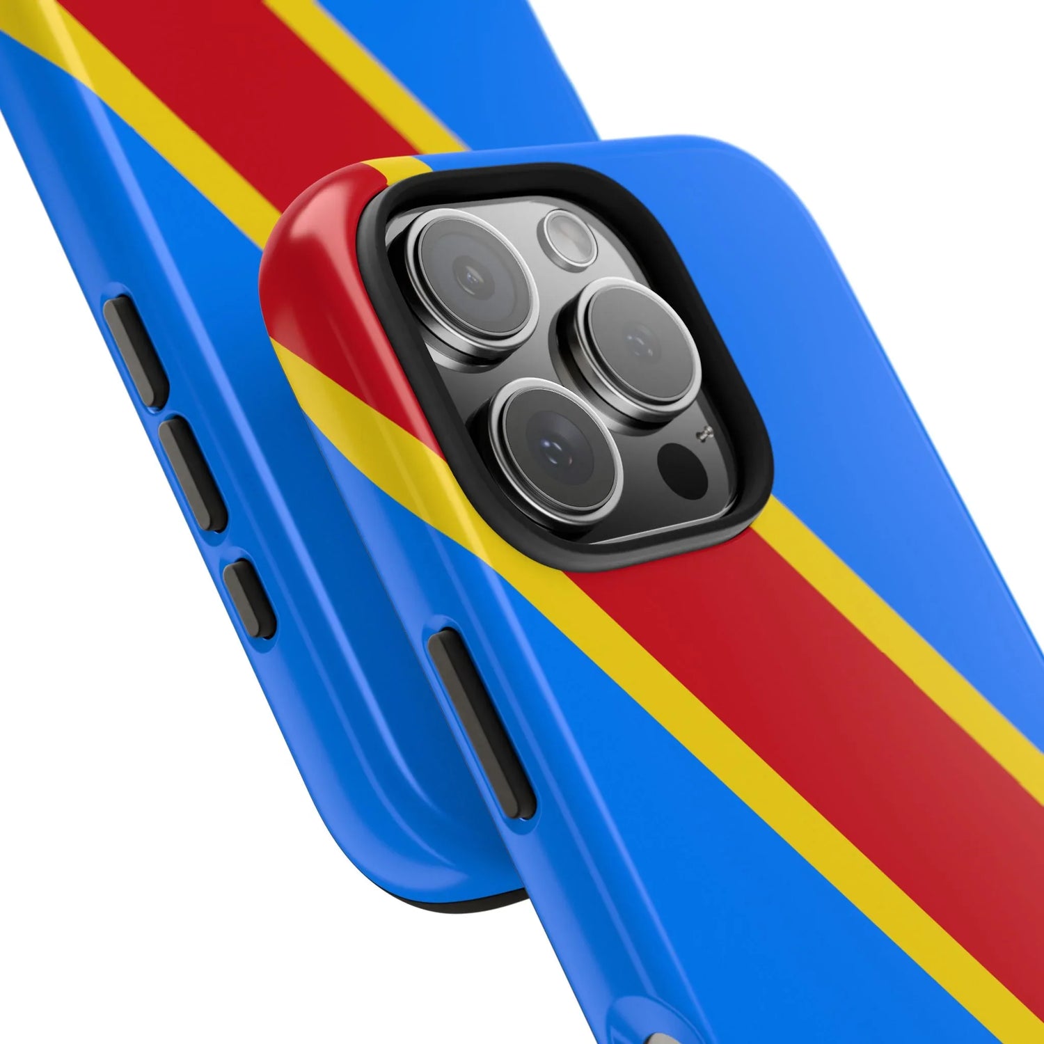 Democratic Republic of Congo Flag Tough Phone Case — Durable Protective Cover - DiwaKi