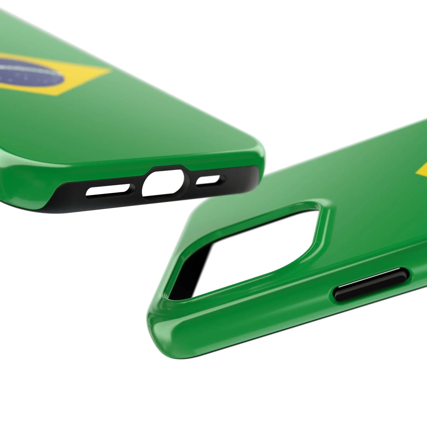 Brazil Flag Tough Phone Case — Protective Patriotic Phone Cover - DiwaKi