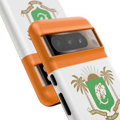 Ivory Coast Flag Tough Phone Case — Côte d&