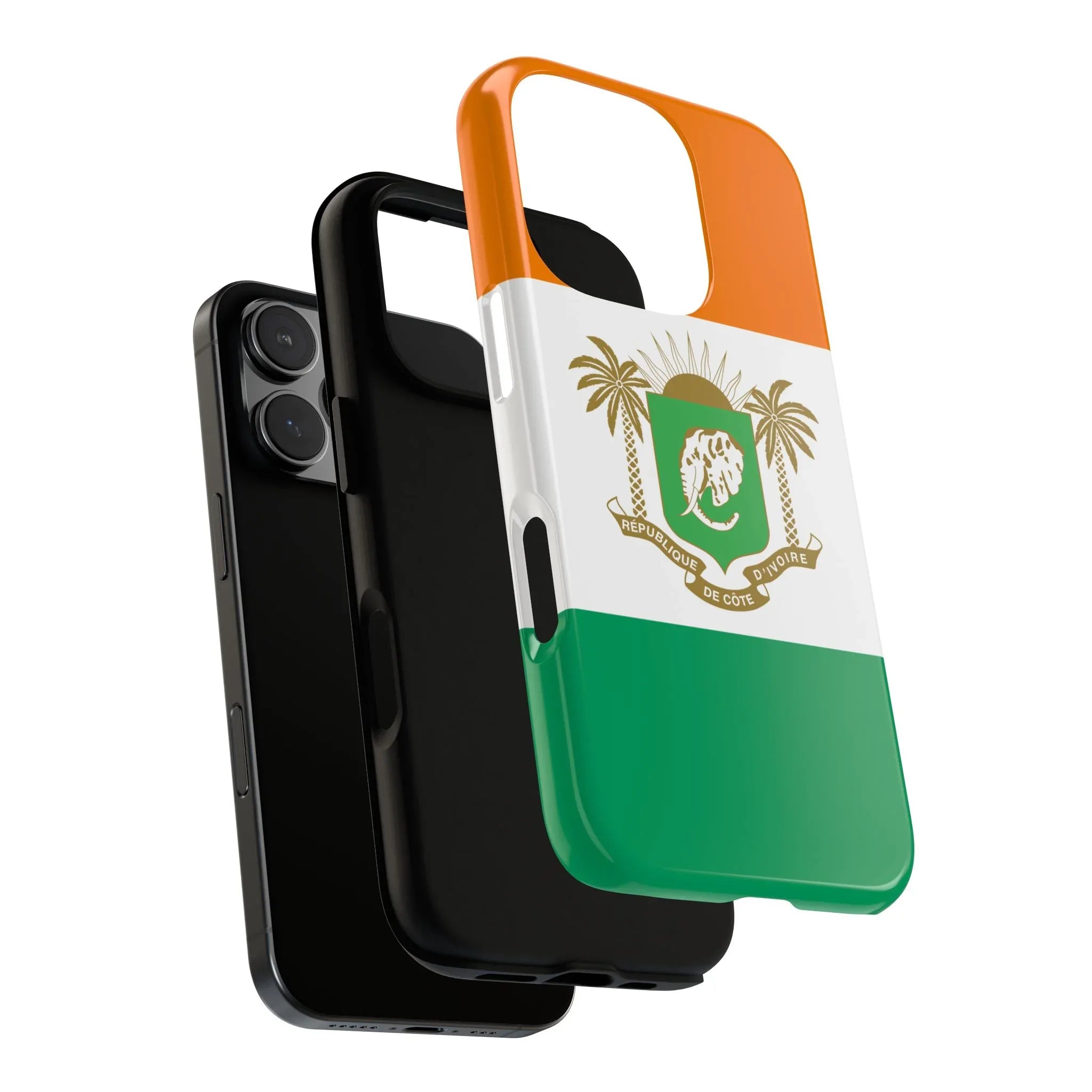 Ivory Coast Flag Tough Phone Case — Côte d&