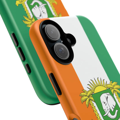 Ivory Coast Flag Tough Phone Case – Côte d&