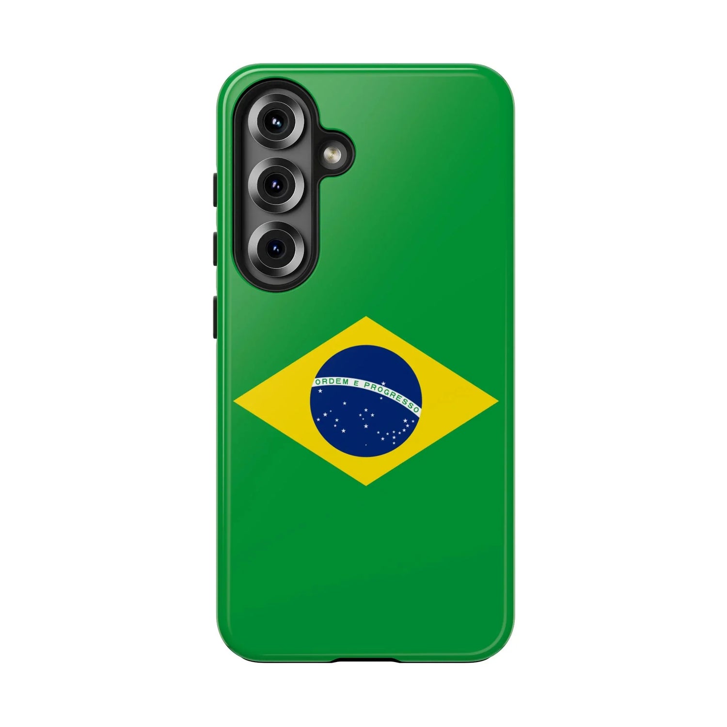 Brazil Flag Tough Phone Case — Protective Patriotic Phone Cover - DiwaKi