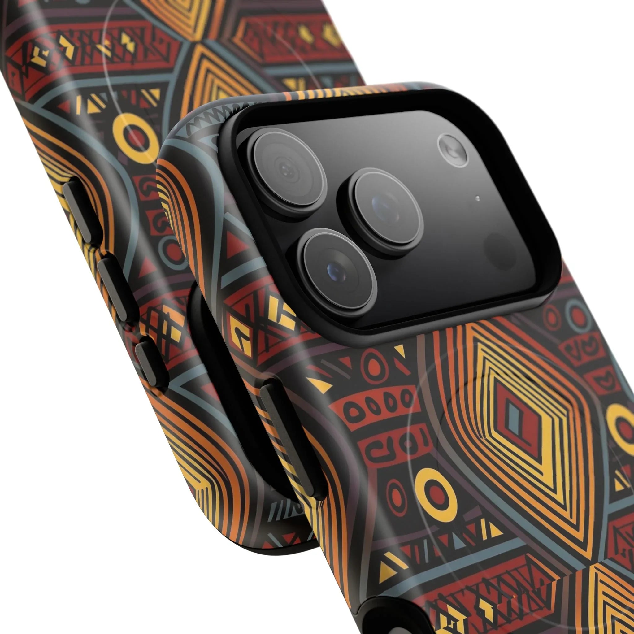 Tribal Geometric Tough Magnetic Phone Case - DiwaKi