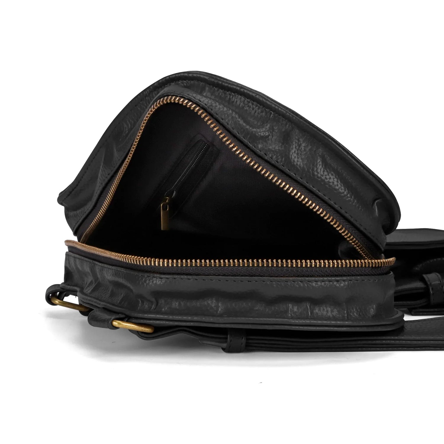 Africa Map Travel Backpack in Black &amp; Brown PU Leather, Perfect for Togo Enthusiasts - DiwaKi