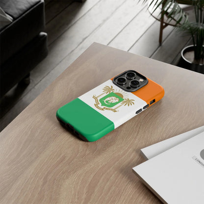 Ivory Coast Flag Tough Phone Case — Côte d&