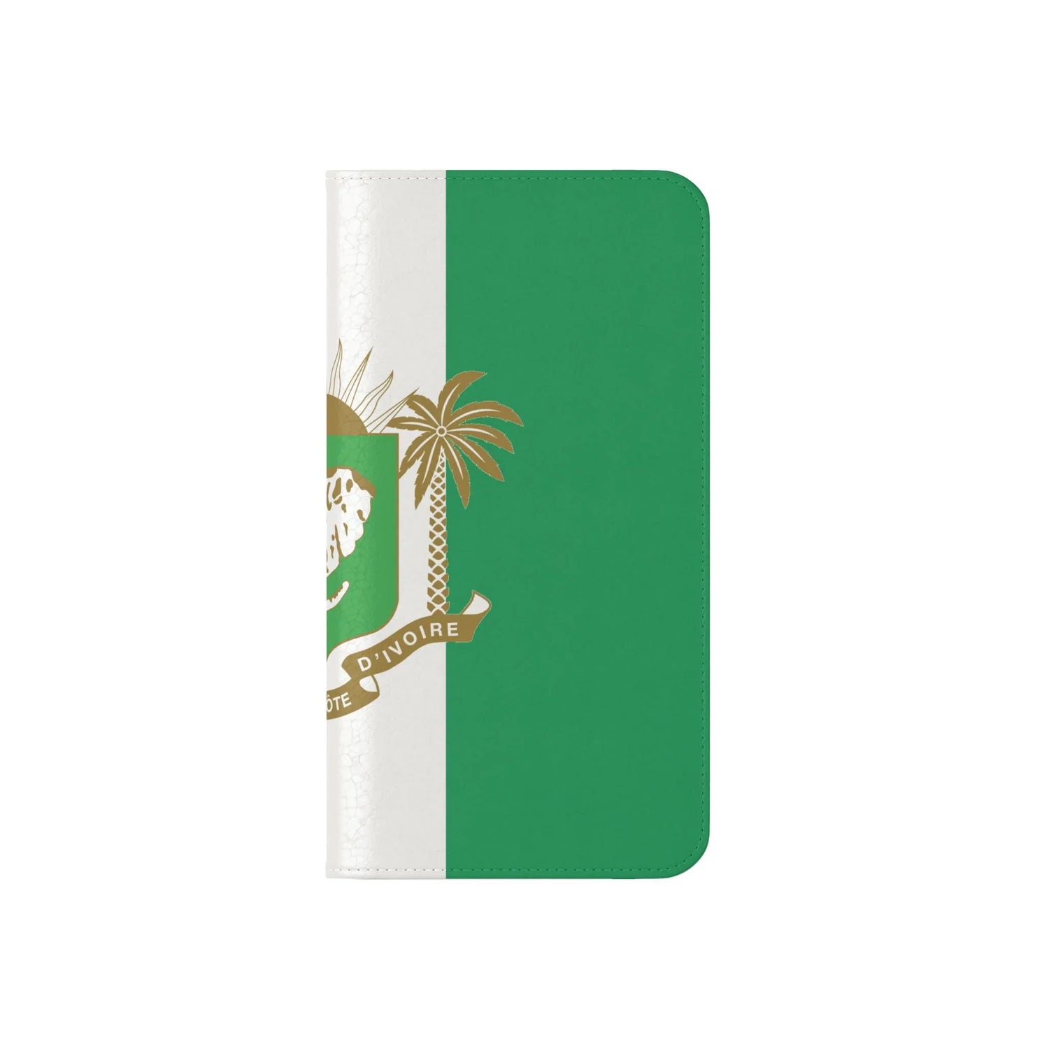 Ivory Coast Flag Flip Phone Case — Côte d&
