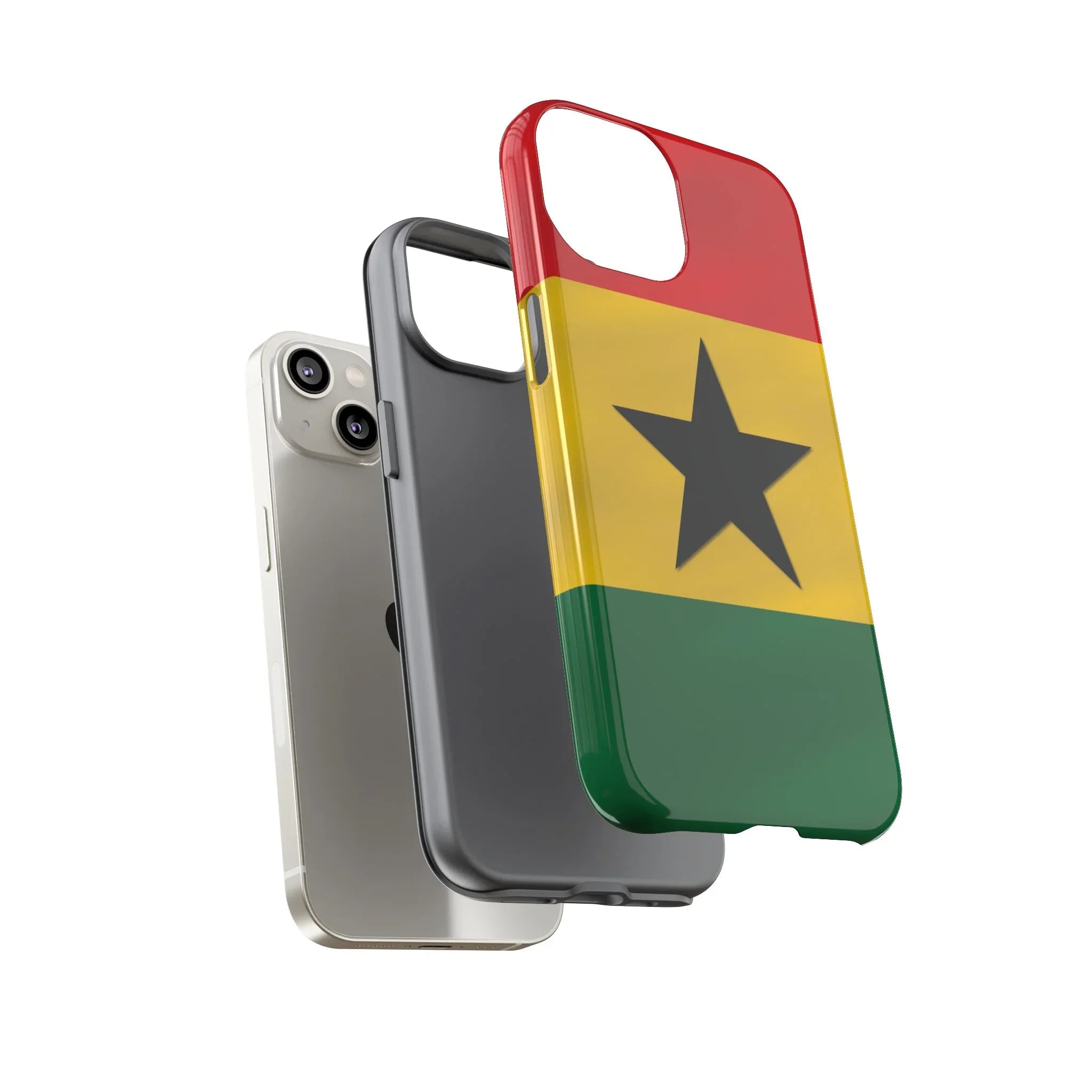 Ghana Colors Rugged Phone Cover - DiwaKi