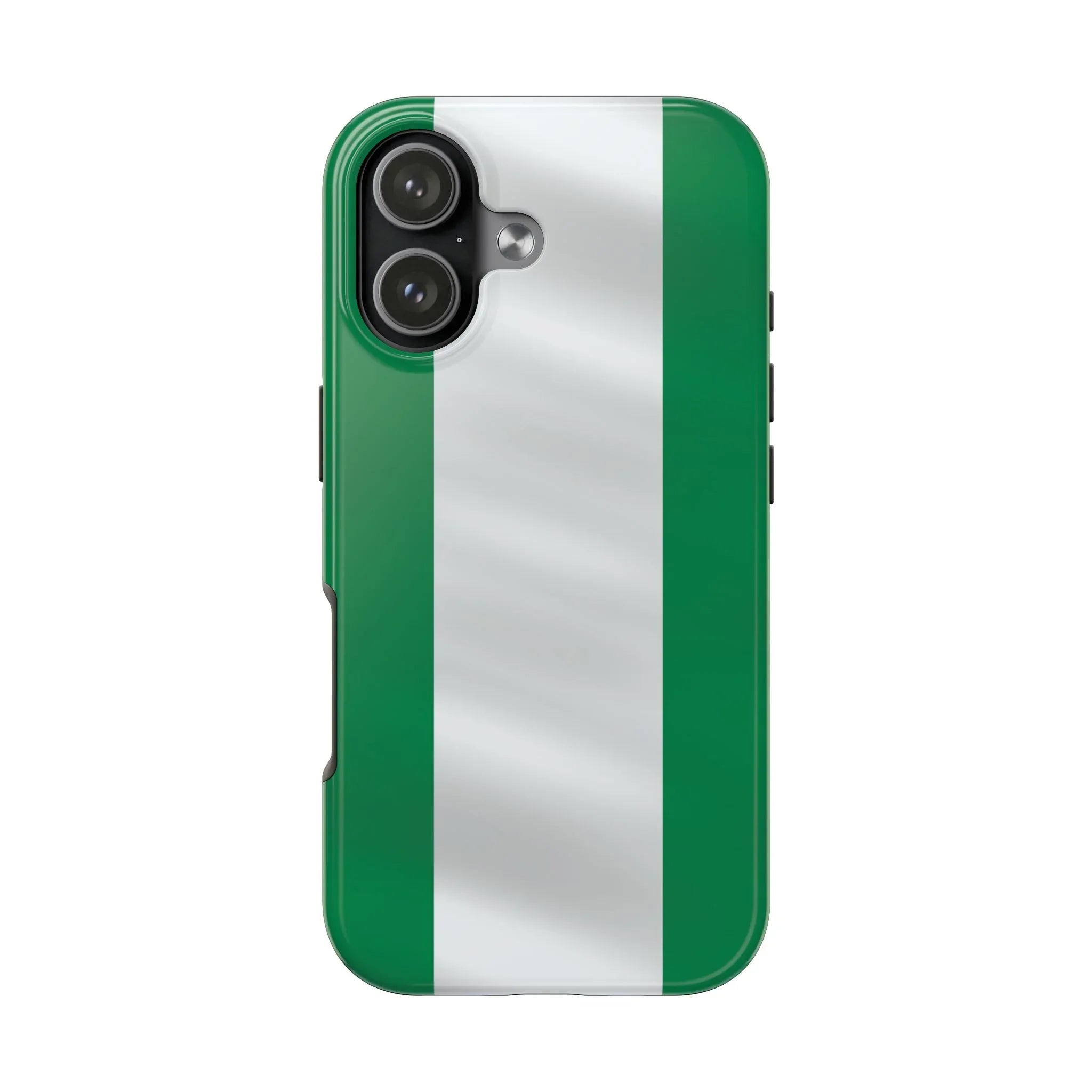 Tough Phone Case — Nigerian flag Rugged Protective Cover - DiwaKi