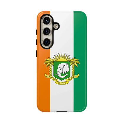 Ivory Coast Flag Tough Phone Case – Côte d&
