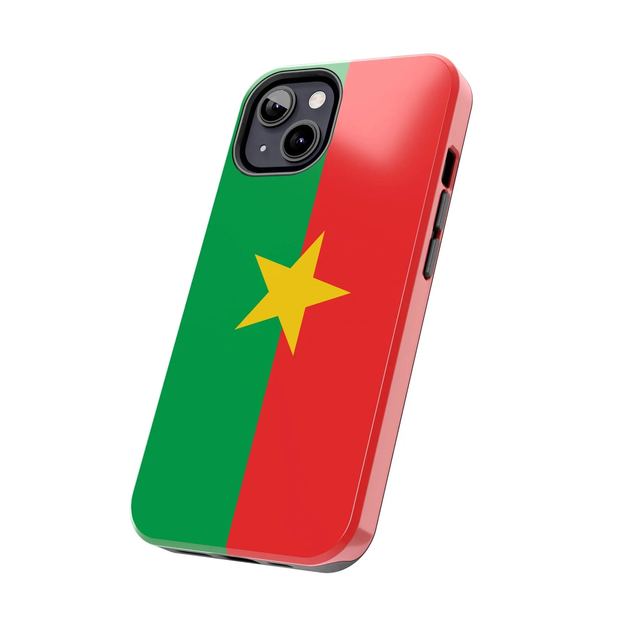Burkina Faso Flag Tough Phone Case – Durable Protective Cover - DiwaKi