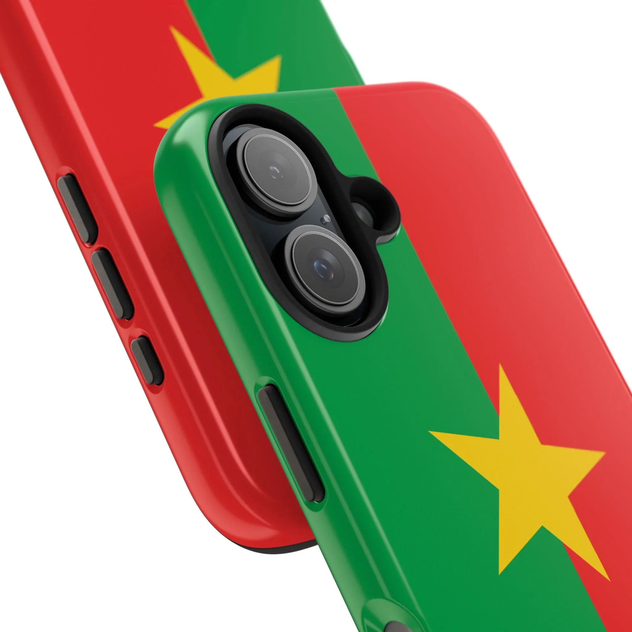 Burkina Faso Flag Tough Phone Case – Durable Protective Cover - DiwaKi