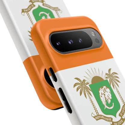 Ivory Coast Flag Tough Phone Case — Côte d&