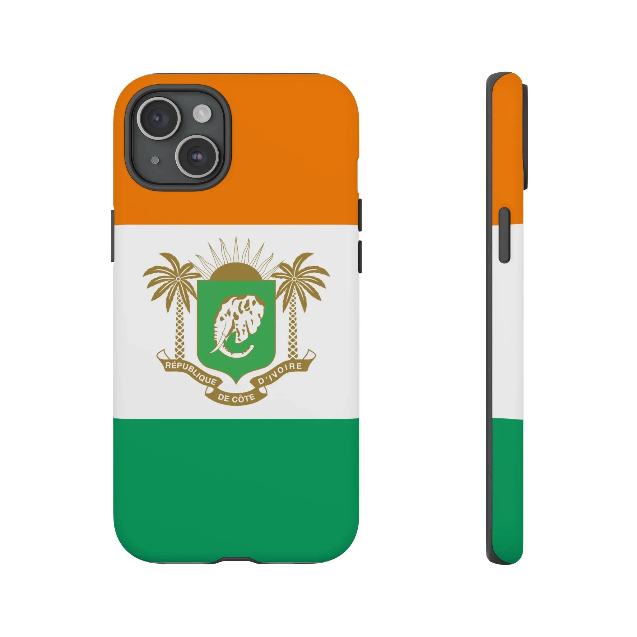 Ivory Coast Flag Tough Phone Case — Côte d&