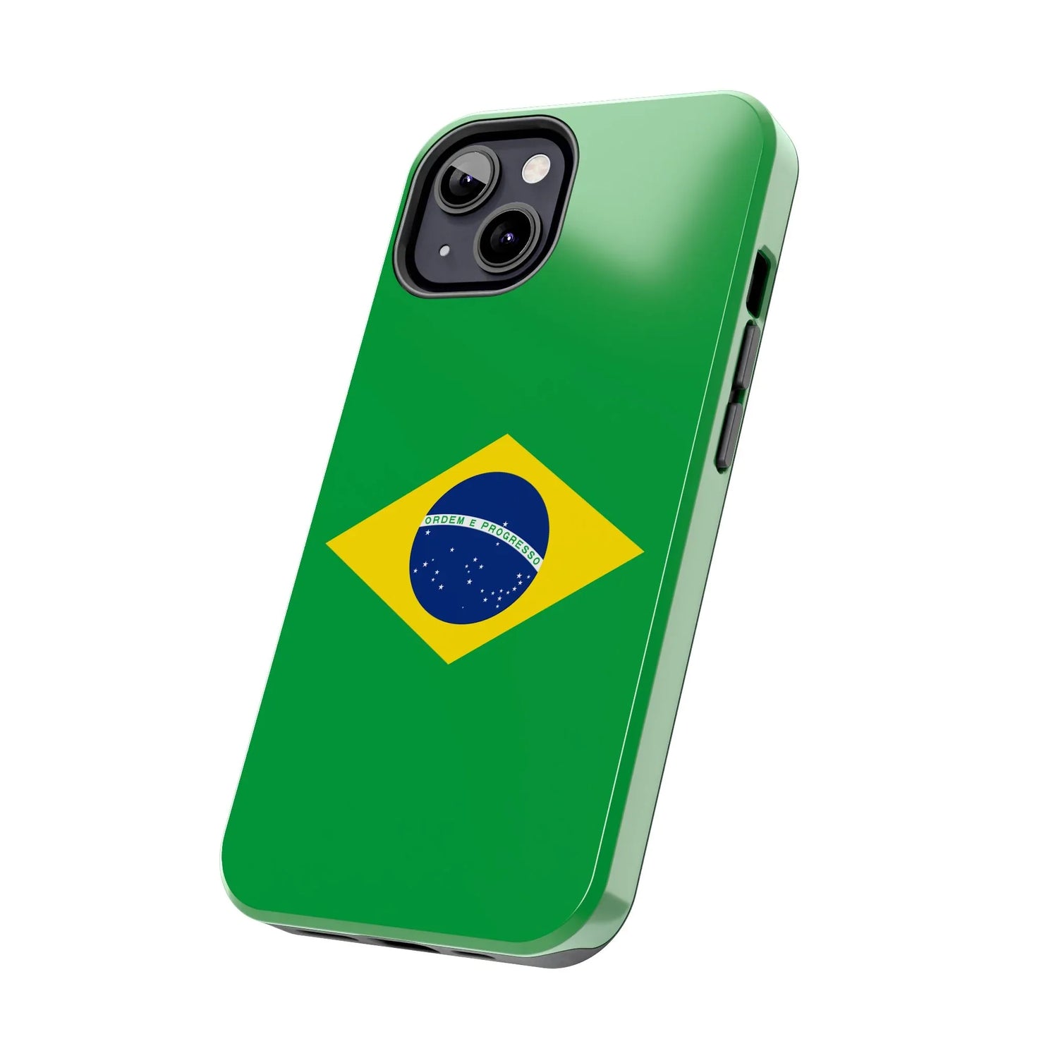 Brazil Flag Tough Phone Case — Protective Patriotic Phone Cover - DiwaKi