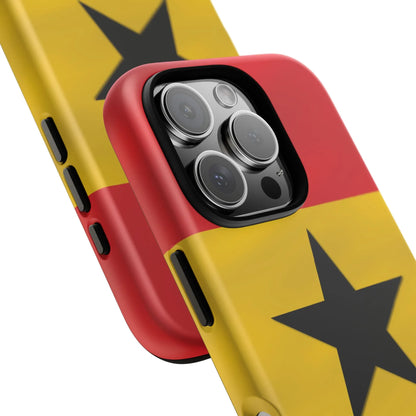 Ghana Colors Rugged Phone Cover - DiwaKi