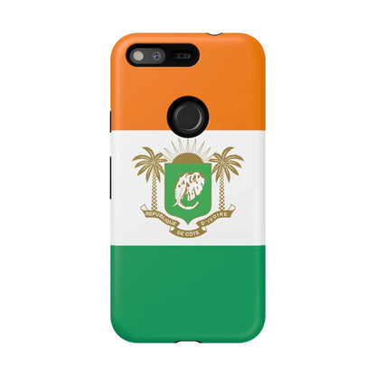 Ivory Coast Flag Tough Phone Case — Côte d&