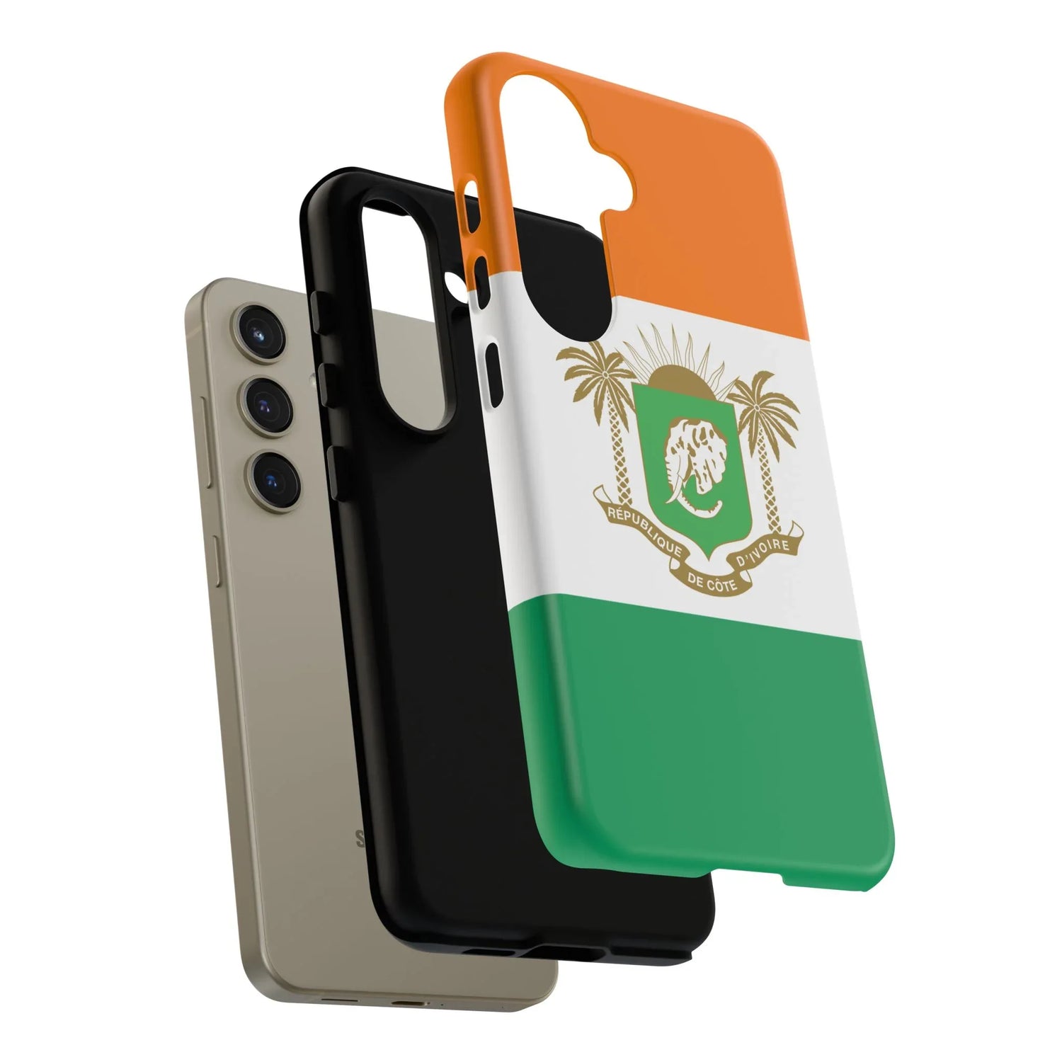 Ivory Coast Flag Tough Phone Case — Côte d&