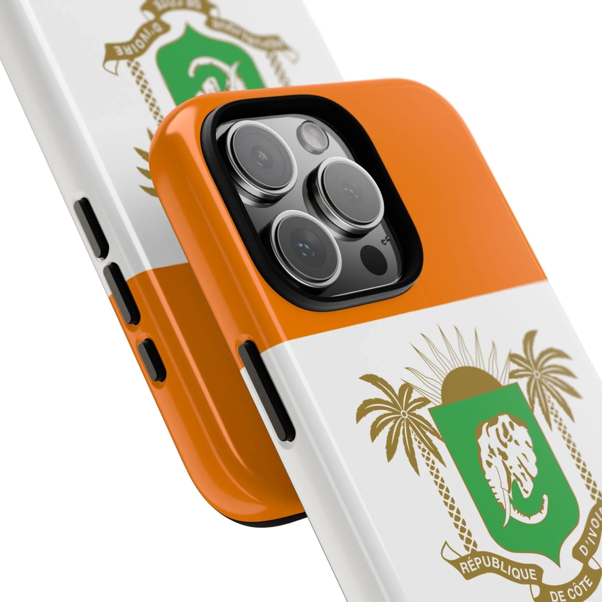 Ivory Coast Flag Tough Phone Case — Côte d&