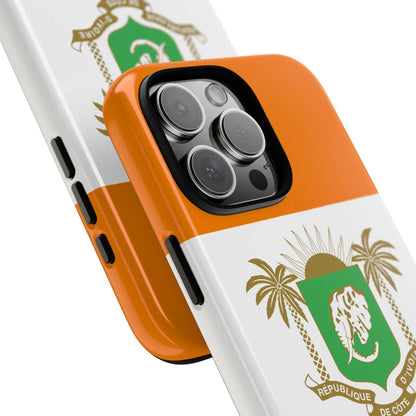 Ivory Coast Flag Tough Phone Case — Côte d&