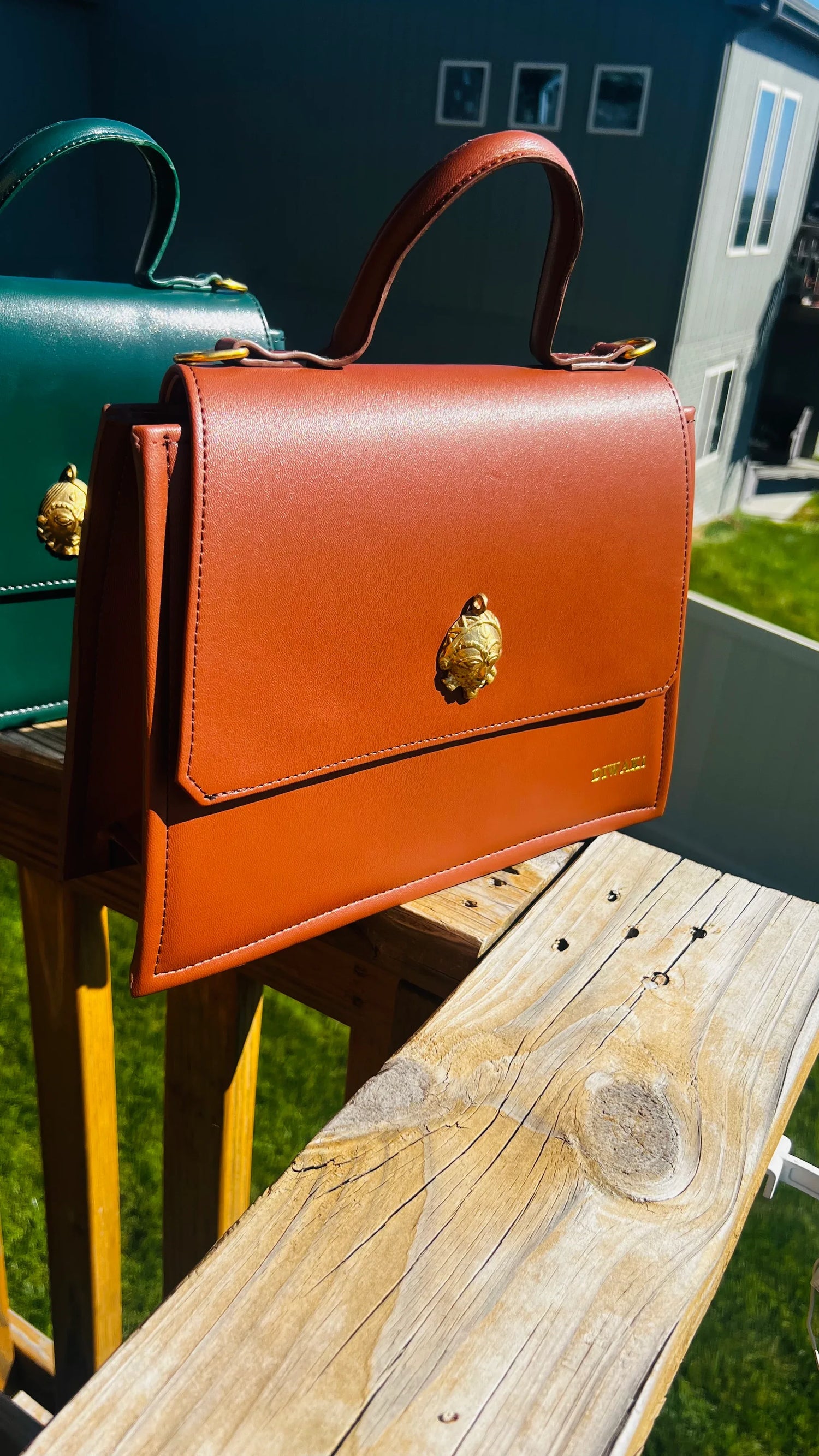 Heritage Muse Luxury Leather Bag - DiwaKi