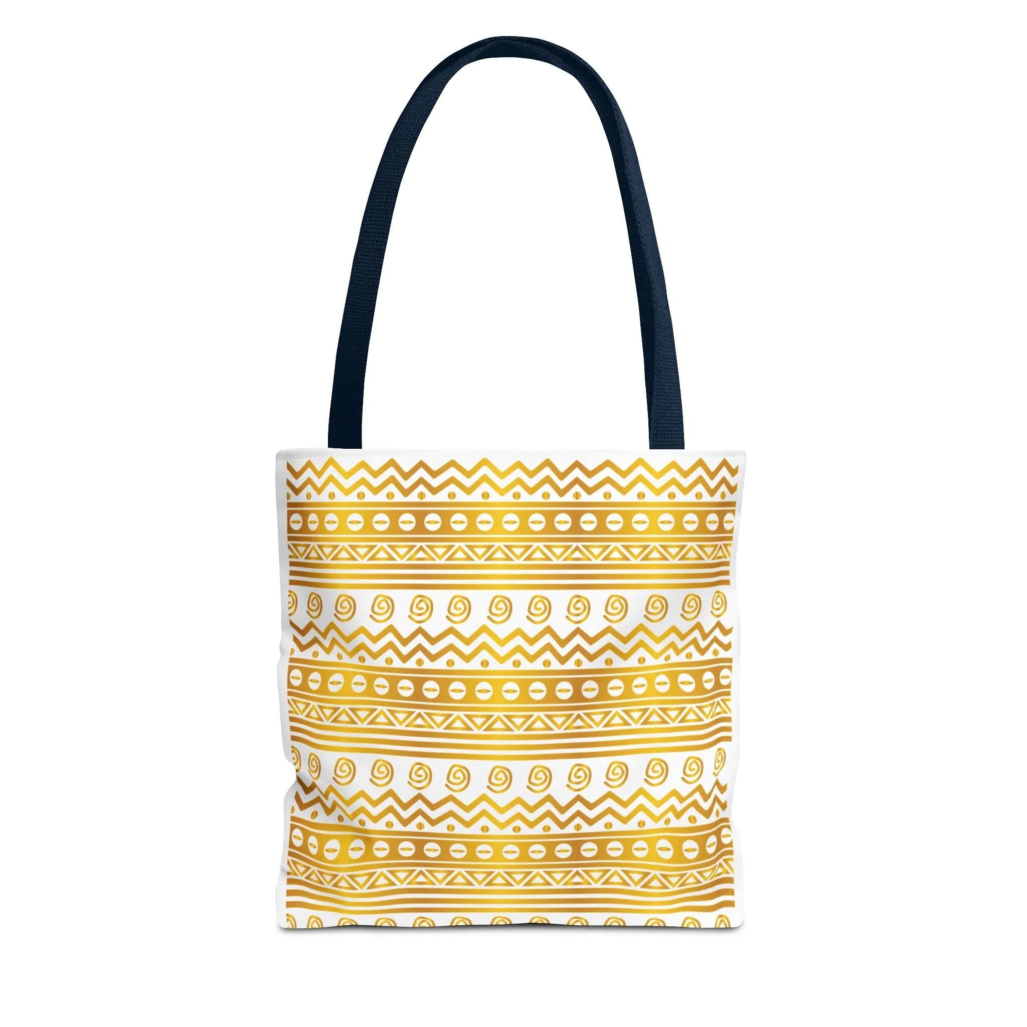 Boho Chic Gold Pattern Tote - DiwaKi