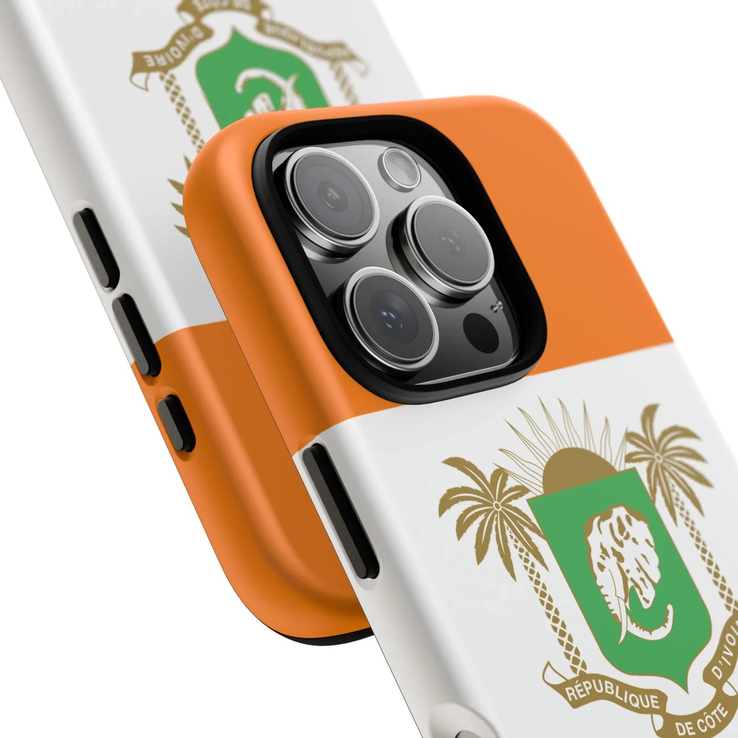Ivory Coast Flag Tough Phone Case — Côte d&