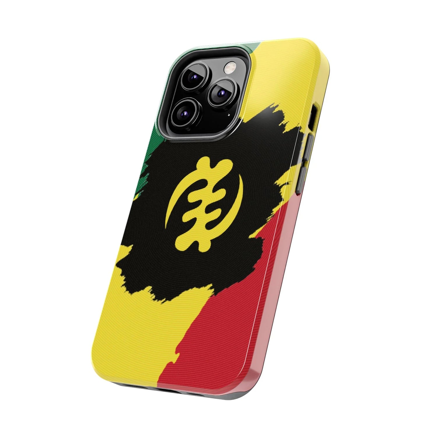 Sankofa Tough Phone Case — Shockproof Protective Phone Cover with Ghana Adinkra Symbol - DiwaKi