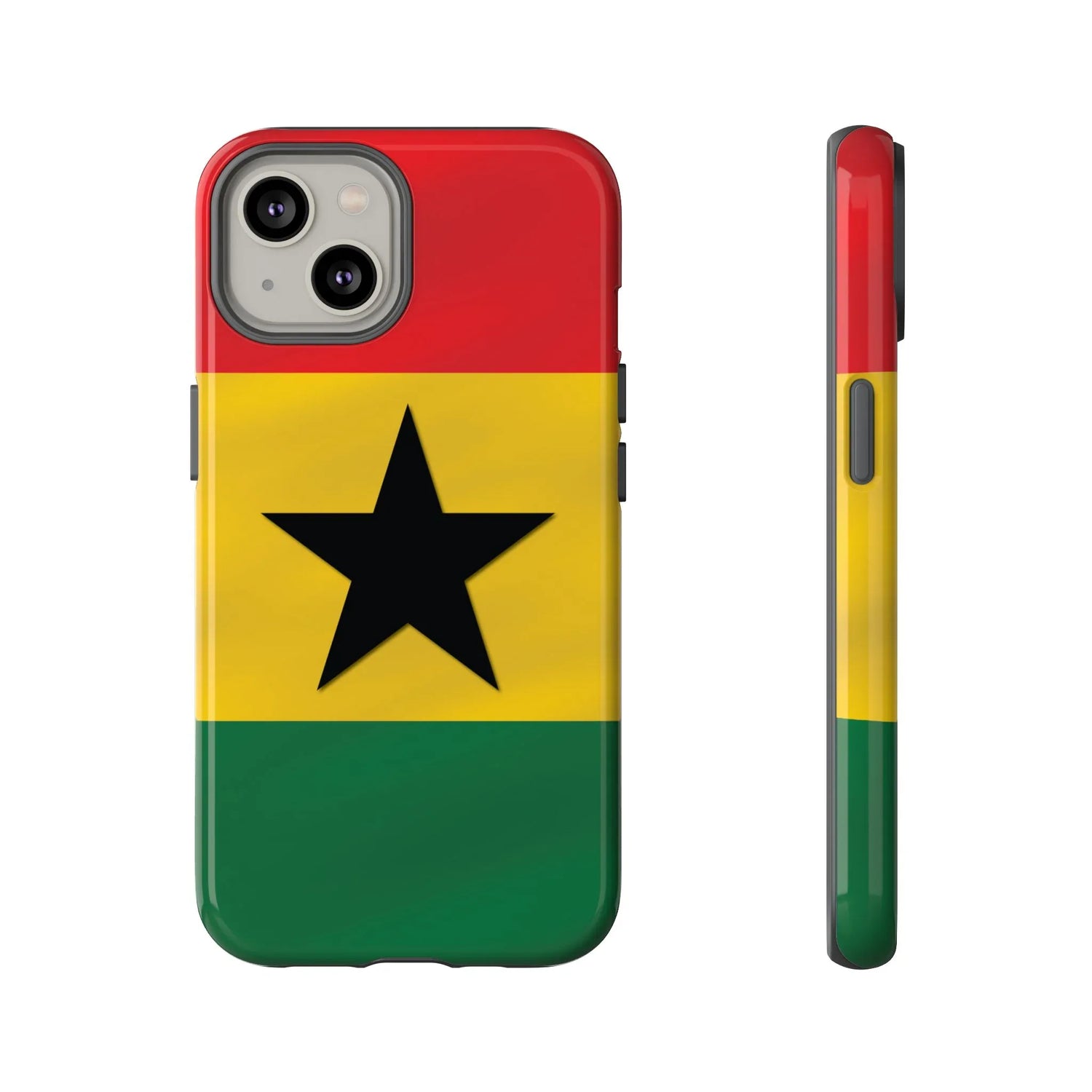 Ghana Colors Rugged Phone Cover - DiwaKi
