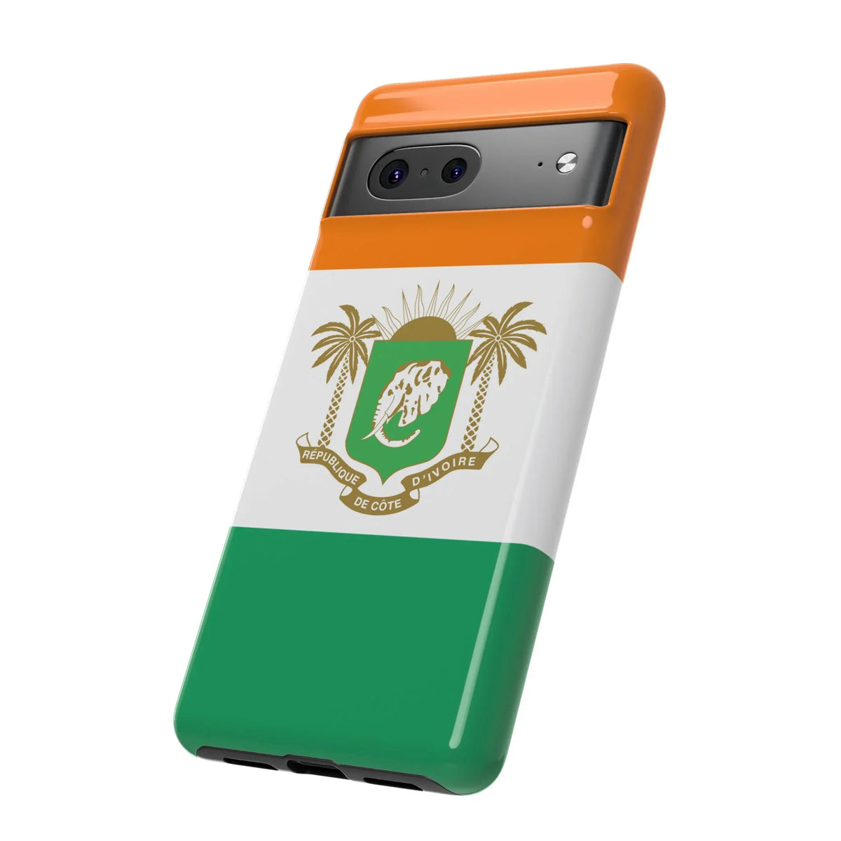 Ivory Coast Flag Tough Phone Case — Côte d&
