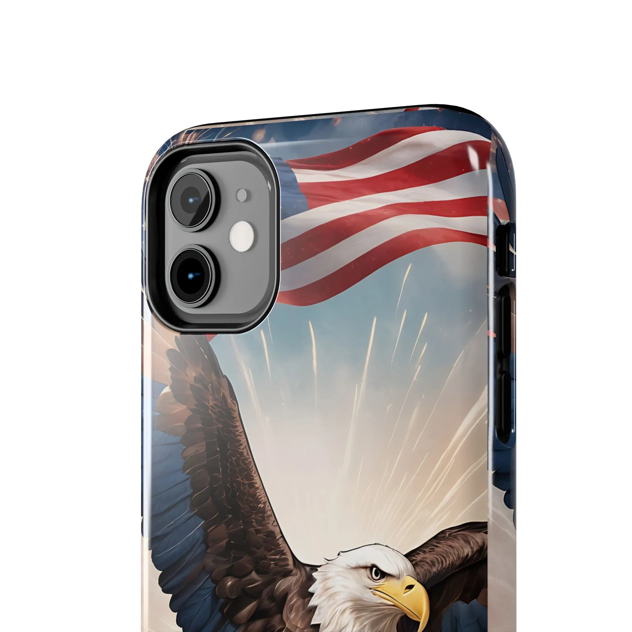Majestic Eagle Flag Phone Case - DiwaKi