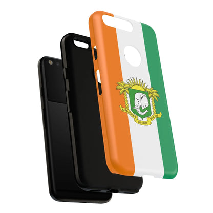 Ivory Coast Flag Tough Phone Case – Côte d&