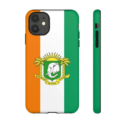 Ivory Coast Flag Tough Phone Case – Côte d&
