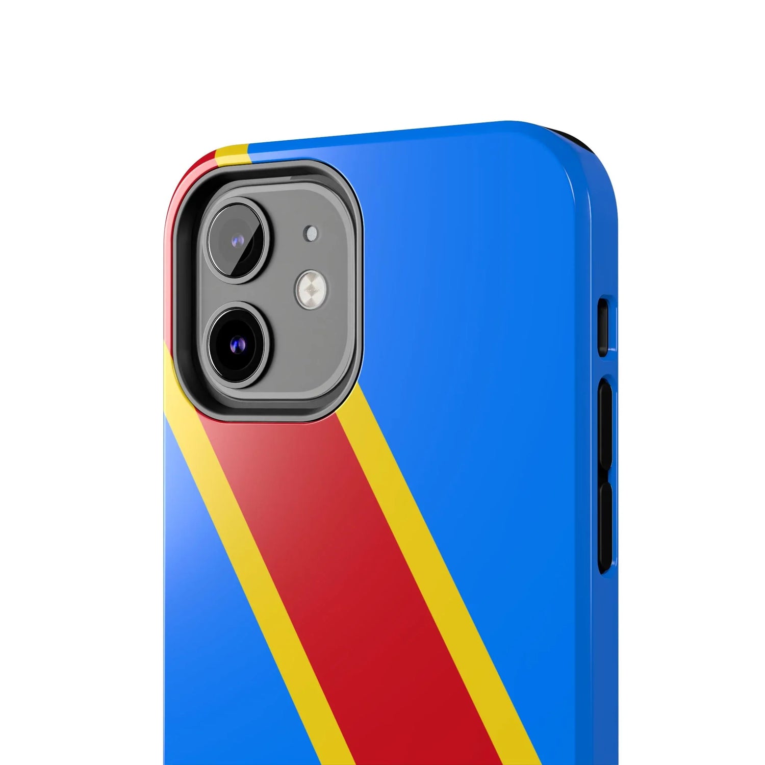 Democratic Republic of Congo Flag Tough Phone Case — Durable Protective Cover - DiwaKi