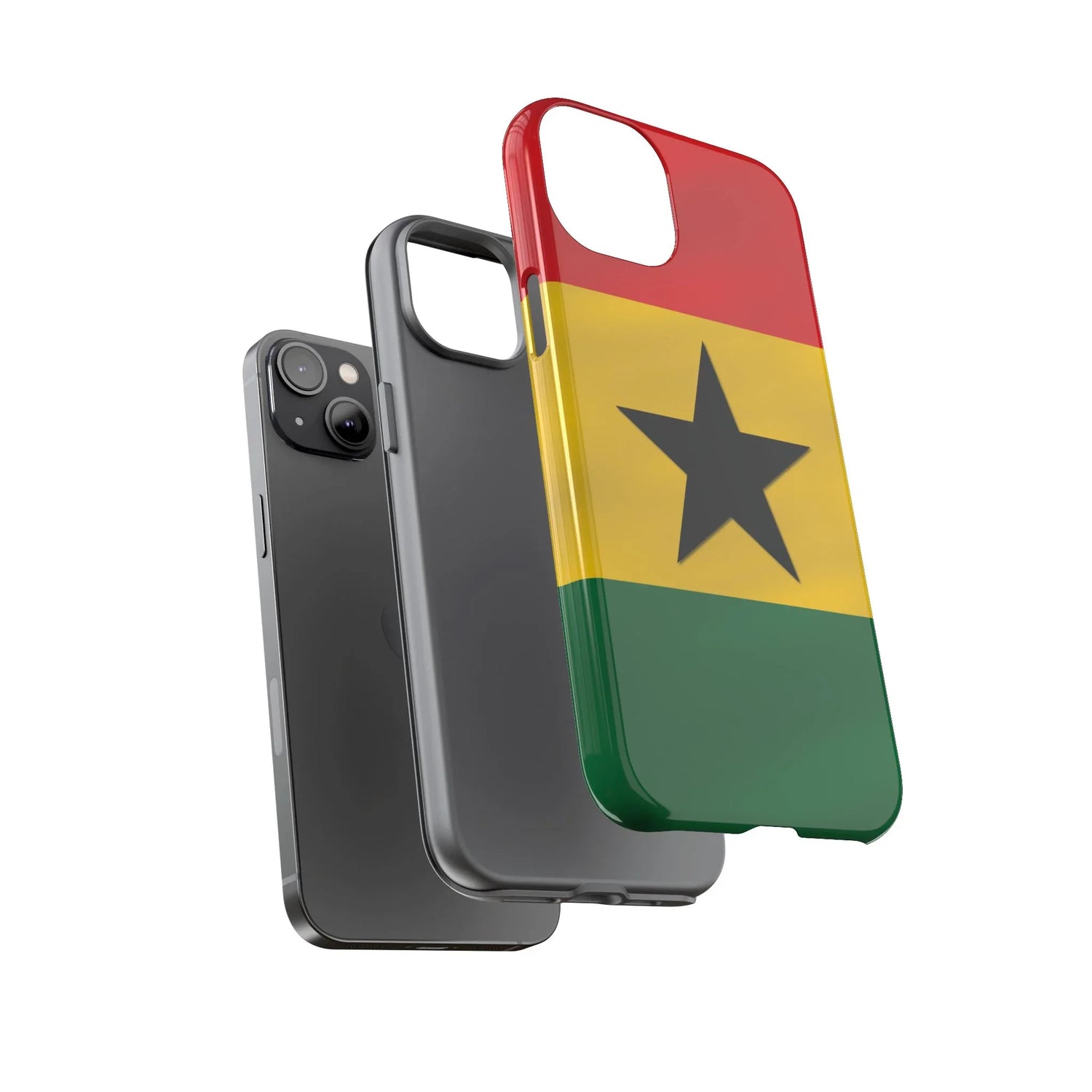 Ghana Colors Rugged Phone Cover - DiwaKi