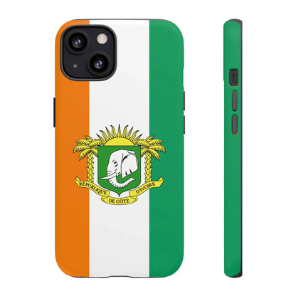Ivory Coast Flag Tough Phone Case – Côte d&