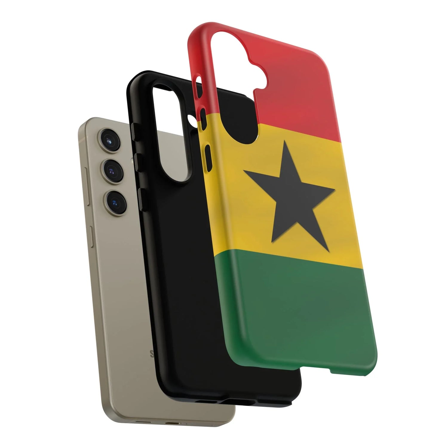Ghana Colors Rugged Phone Cover - DiwaKi