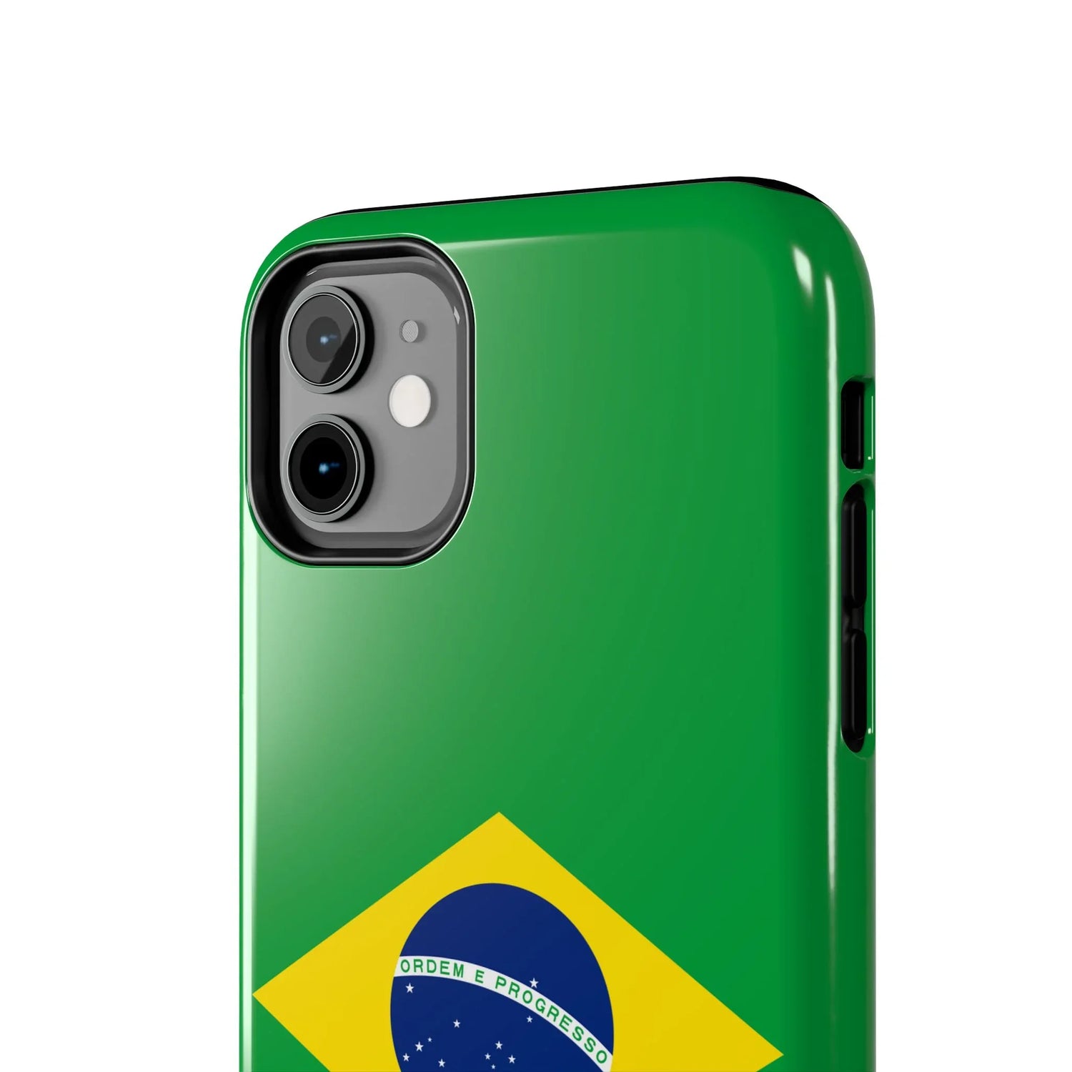 Brazil Flag Tough Phone Case — Protective Patriotic Phone Cover - DiwaKi