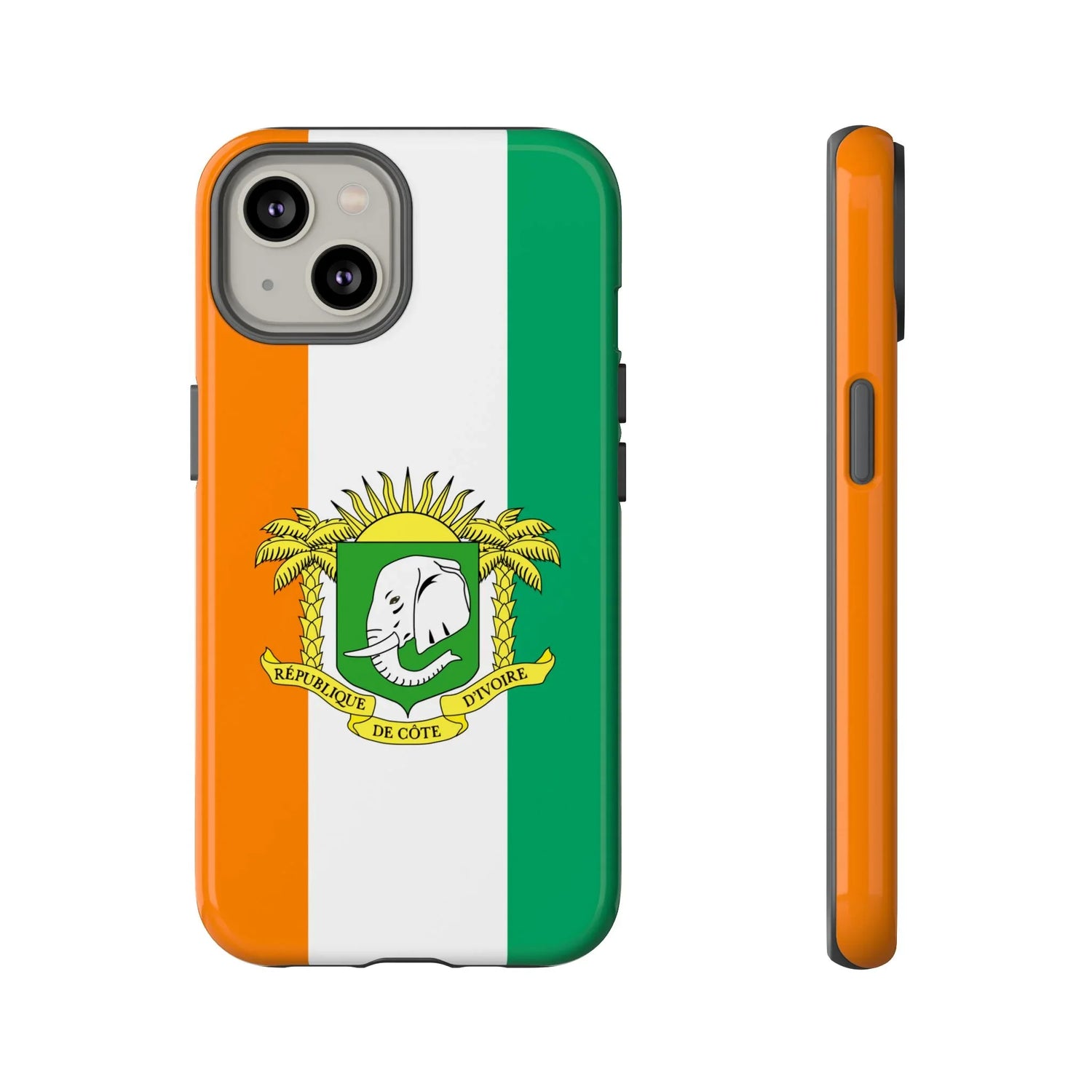 Ivory Coast Flag Tough Phone Case – Côte d&