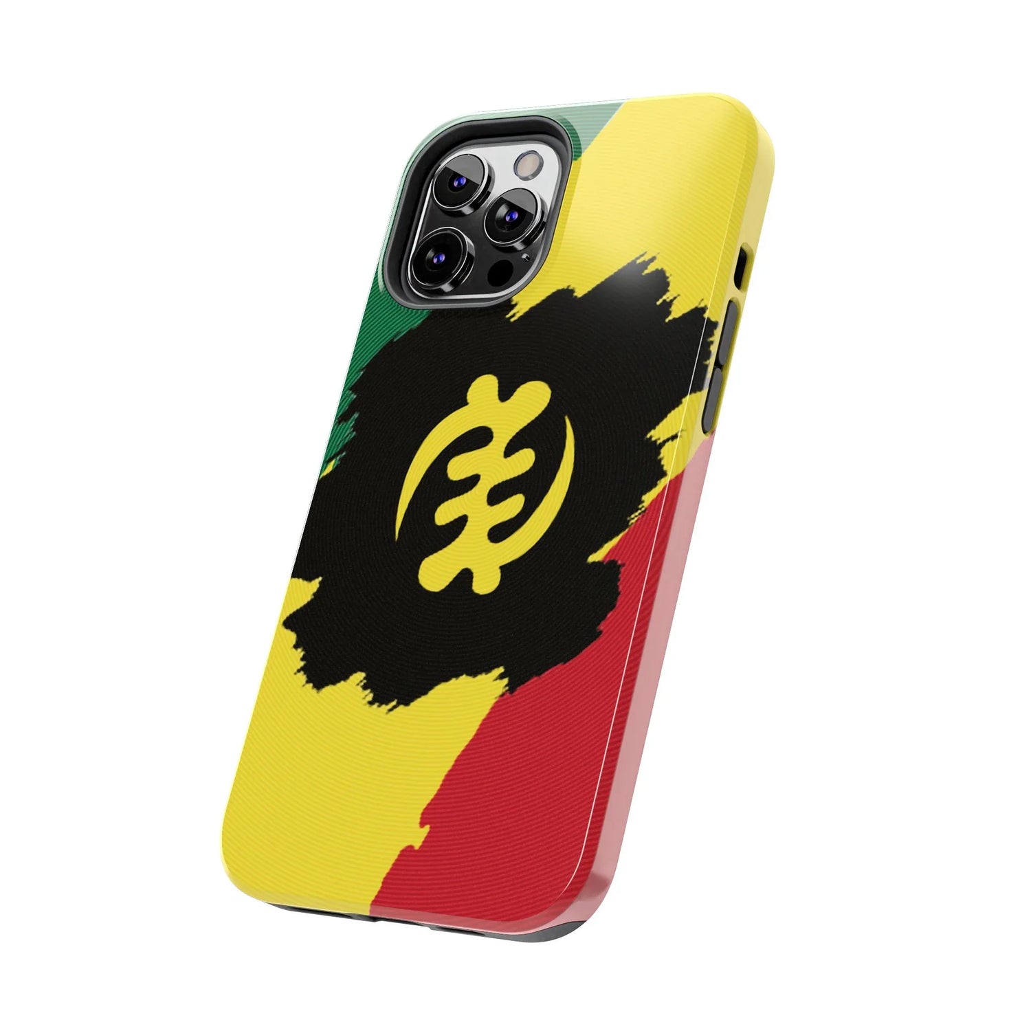 Sankofa Tough Phone Case — Shockproof Protective Phone Cover with Ghana Adinkra Symbol - DiwaKi