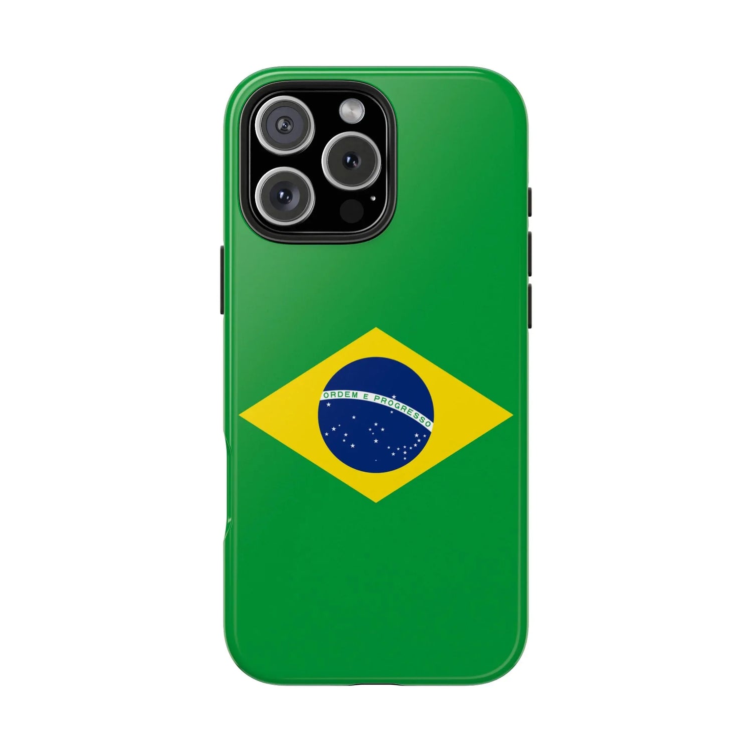 Brazil Flag Tough Phone Case — Protective Patriotic Phone Cover - DiwaKi