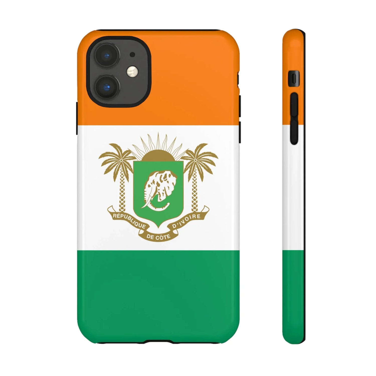 Ivory Coast Flag Tough Phone Case — Côte d&