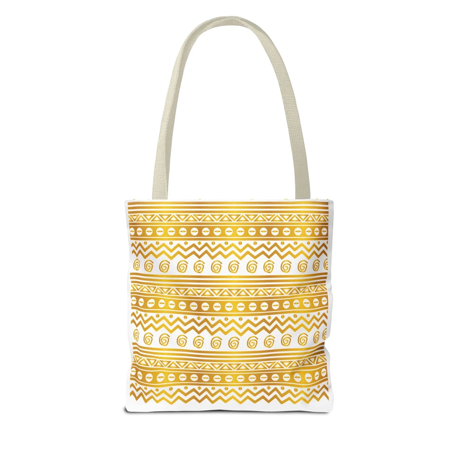 Boho Chic Gold Pattern Tote - DiwaKi