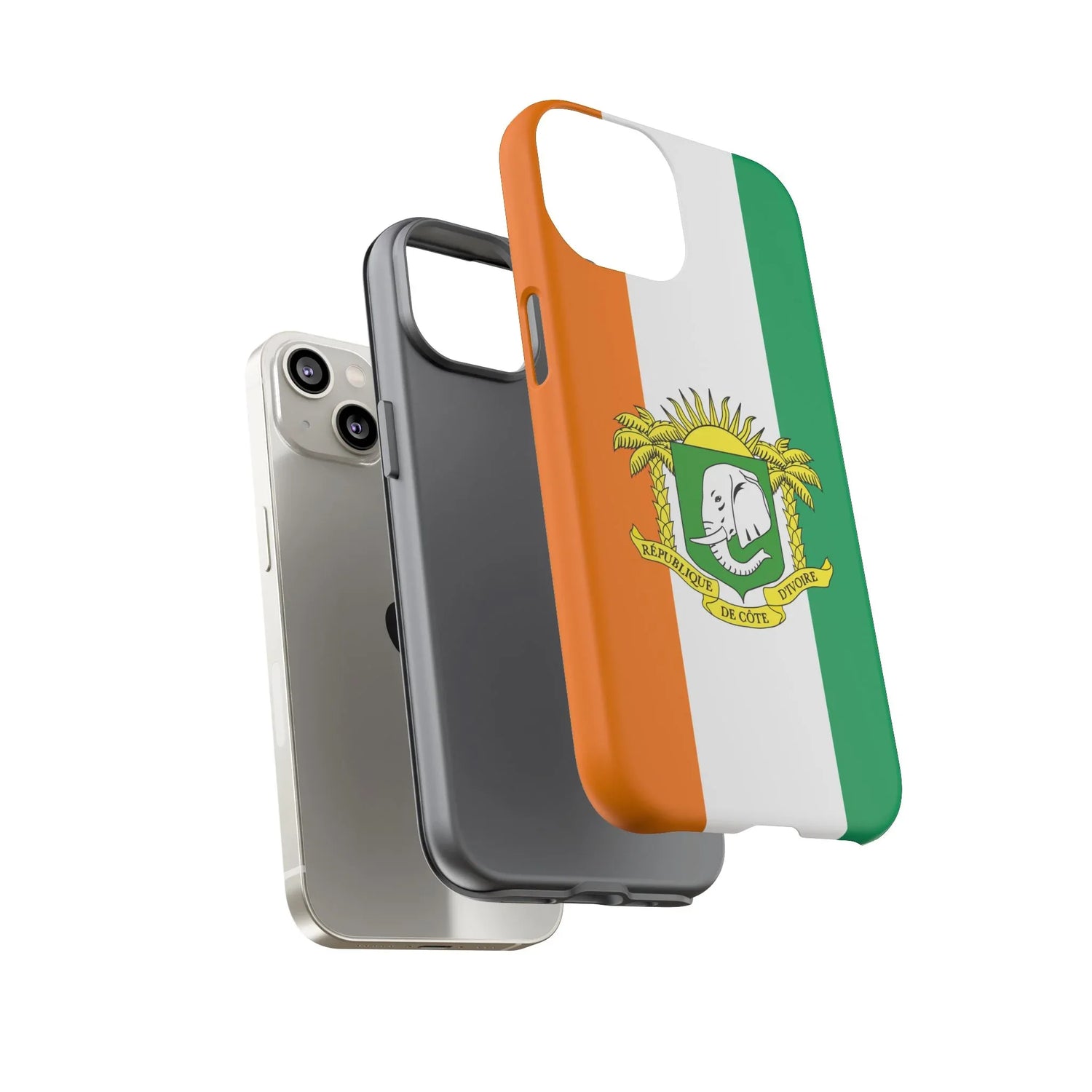 Ivory Coast Flag Tough Phone Case – Côte d&