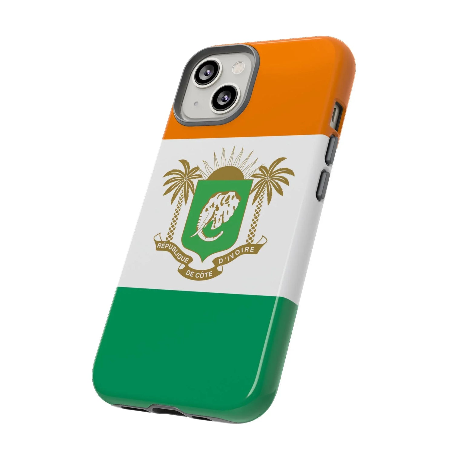 Ivory Coast Flag Tough Phone Case — Côte d&