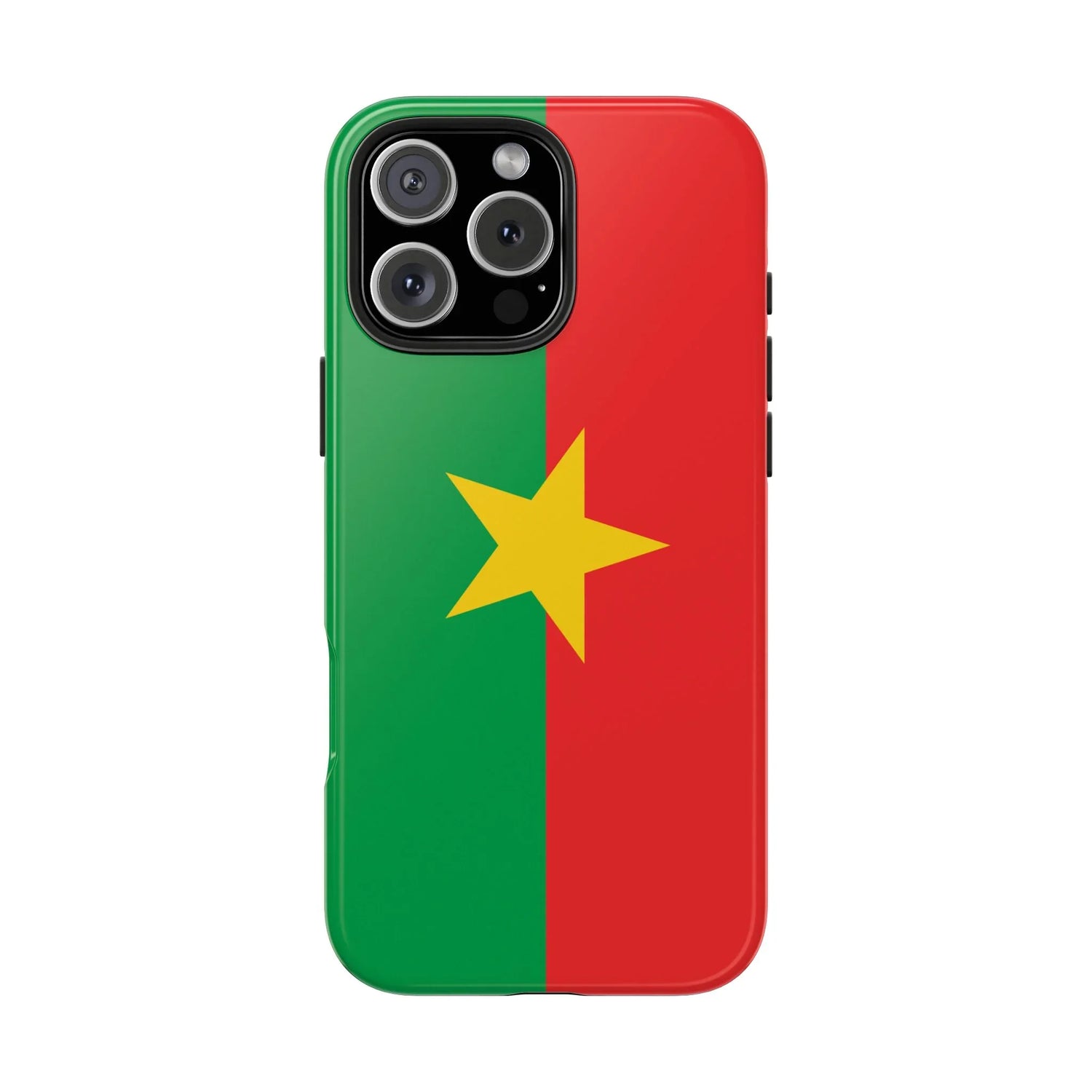 Burkina Faso Flag Tough Phone Case – Durable Protective Cover - DiwaKi